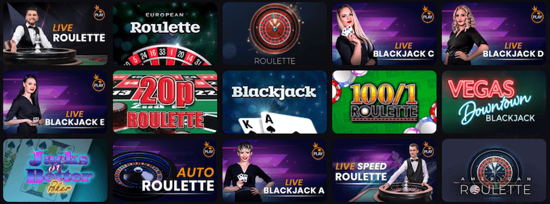 Win British Live Casino