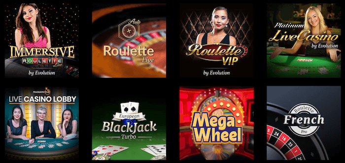 Mega Casino Live Dealer Games