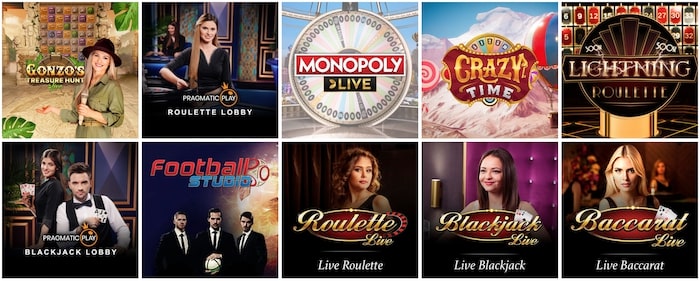 Skol Casino Live Casino Games