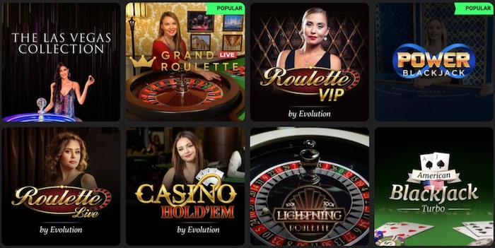 Swift Casino Live Games